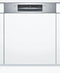 Bosch SMI4HCS48E - Half-geïntegreerde inbouwvaatwasser - 14 couverts - 44 dB
