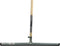 Synx Tools 60cm Vloertrekker met steel 150cm - Vloerwisser - Trekkers/moppen - Zwart - Vloermop/Vloerreiniger -Houten Steel 150cm