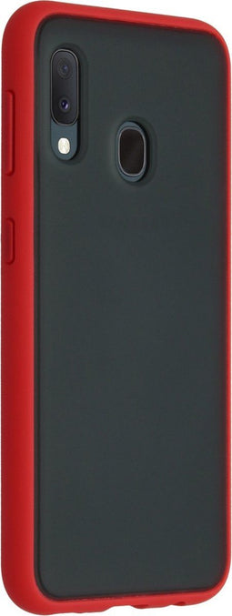 iMoshion Hoesje Geschikt voor Samsung Galaxy A20e Hoesje - iMoshion Frosted Backcover - Rood