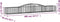 vidaXL - Schanskorven - 8 - st - gewelfd - 400x50x40/60 - cm - gegalvaniseerd - ijzer
