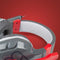 Blade Samus - Gaming Headset - 50 mm drivers - Grijs Rood Zwart