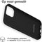 imoshion Hoesje Geschikt voor iPhone 15 Hoesje Siliconen - imoshion Color Backcover - Zwart