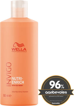 Wella Professionals Invigo Nutri Enrich Shampoo Droog Haar - 500 ml - Alle haartypen