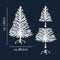 Arti Casa Kunstkerstboom 120 cm - Kunstboom - 200 takken - Groen