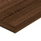 vidaXL - Wandschappen - 4 - st - 100x10x1,5 - cm - bewerkt - hout - bruin - eikenkleur