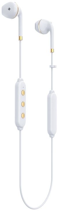 Happy Plugs Wireless II - Draadloze In-Ear Headset - Zweet- en spatwaterdicht - Wit