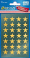 Avery etiket Z-design Christmas pakje a 2 vel gouden sterren