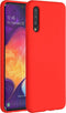 Accezz Samsung Galaxy A50 / A30s - Liquid Silicone Backcover - Schokabsorberend - Rood