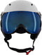 SINNER Typhoon Visor - Skihelm - Vizier met 100% UV-bescherming - Mat Wit - Maat 57