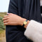 Danish Design Akilia MINI - Horloge Vrouwen - Analoog - Goud - 22 mm - Quartz - RVS