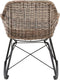 WOOOD Minka Schommelstoel - Rattan - Naturel - 76x56x76