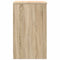 vidaXL - Garagekast - 40x51x85 - cm - massief - grenenhout - sonoma - eikenkleurig