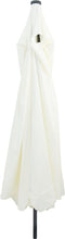 vidaXL - Tuinparasol - met - LED-verlichting - 395x245 - cm - zandwit