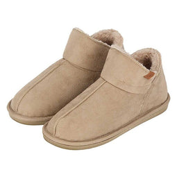 Apollo Dames Pantoffels Suede Beige