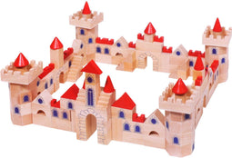 Goki Houten Bouwblokken Kasteel, 145dlg.