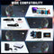 SoulBytes S12 - Over-ear Gaming Headset - RGB LED Microfoon Ruisonderdrukking - Zwart