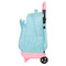 Schoolrugzak met Wielen Furby Hemelsblauw 33 x 45 x 22 cm