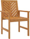 vidaXL - Tuinstoelen - 3 - st - massief - acaciahout