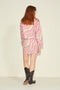 JJXX Jxmadeline - Spijkerjasje - Grafisch patroon - Super Pink
