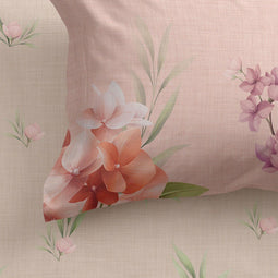 Onderlaken HappyFriday Summer floral Multicolour 140 x 200 x 32 cm