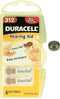 Duracell DA312 - Hoorapparaat-batterijen - EasyTap - Bruin (6 stuks)