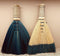 Veegborstel - Turquoise - Decoratief item - Boho musthave - L7xB23xH36 cm