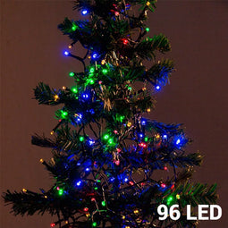 Veelkleurige Kerstlampjes (96 Leds)