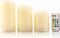 Veelkleurige Ledkaarsen met Vlameffect en Afstandsbediening Lendles InnovaGoods 3 Stuks
