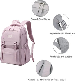 Veelzijdige & Ergonomische Schoolrugzak - Duurzaam, Waterafstotend, met Veilig Laptopvak - 43 x 31 x 12 cm