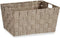Veelzijdige mand Bruin Stof 5 L 30,4 x 14 x 20 cm (18 Stuks)
