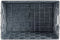 Veelzijdige mand Grijs Stof 5 L 30,4 x 14 x 20 cm (18 Stuks)