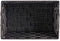 Veelzijdige mand Zwart Stof 20 x 14 x 30 cm (18 Stuks)