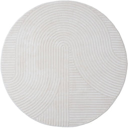 Veer Carpets Vloerkleed Ella Cream Rond ø240 cm