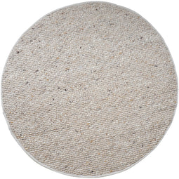 Veer Carpets Vloerkleed Steve Beige Rond ø200 cm