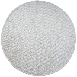 Veer Carpets Vloerkleed Steve Wit Rond ø160 cm