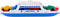 Veerboot 45 cm + 4 Voertuigen