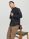 JACK&JONES JJEROCKY JACKET NOOS - Heren Jas - Imitatie leer - Zwart - Maat S