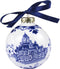 Royal Delft Kerstbal Delft 7 cm