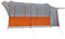 vidaXL - Autotent - 4-persoons - waterdicht - grijs - en - oranje