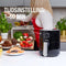 MPM MFR-12 - Airfryer - 2L - 800W - Compact - Gezond Frituren Zonder Olie - Zwart
