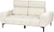 VEGAMO - Tweezitsbank - Crème - Stof