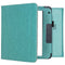 Vegan Leather Bookcase voor de Kobo Libra 2 / Tolino Vision 6 - Lichtblauw