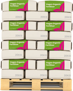Vegan Plantaardige Mestkorrels (40x = 800Kg – Voor 8000m2) Universele Organische Meststof - Organifer