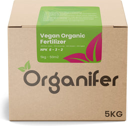 Vegan Plantaardige Meststof (5Kg - Voor 50m2) Universele Organische Mestkorrels - Organifer