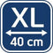 Leifheit Powerslide - Raamwisser 40 cm - Telescoopsteel 160-415 cm - Microvezeldoek