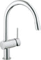 GROHE Minta - Keukenkraan - Hoge C-uitloop - Uittrekbare handdouche - Chroom