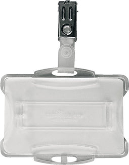 Veiligheidspashouder Durable 8118 open met clip 54x85mm | 25 stuks