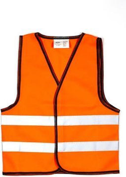 Veiligheidsvest First Aid Only kind oranje. Maat M (4 - 5 jaar)