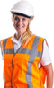 Veiligheidsvest QW3 fluor oranje