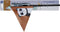 Veiligheidsvlag PexKids Panda - bruin met panda print